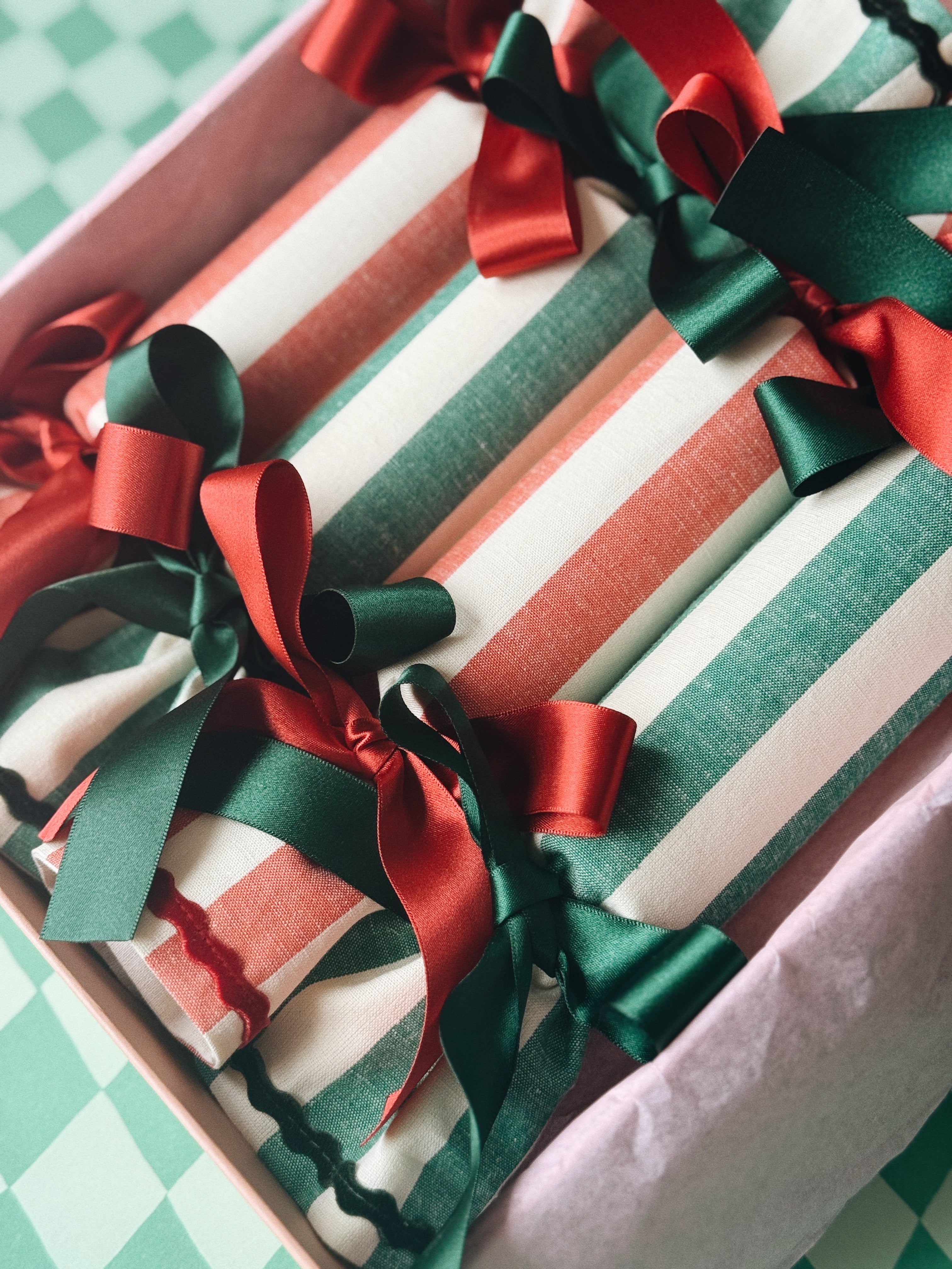 *New* Elf Stripes Green