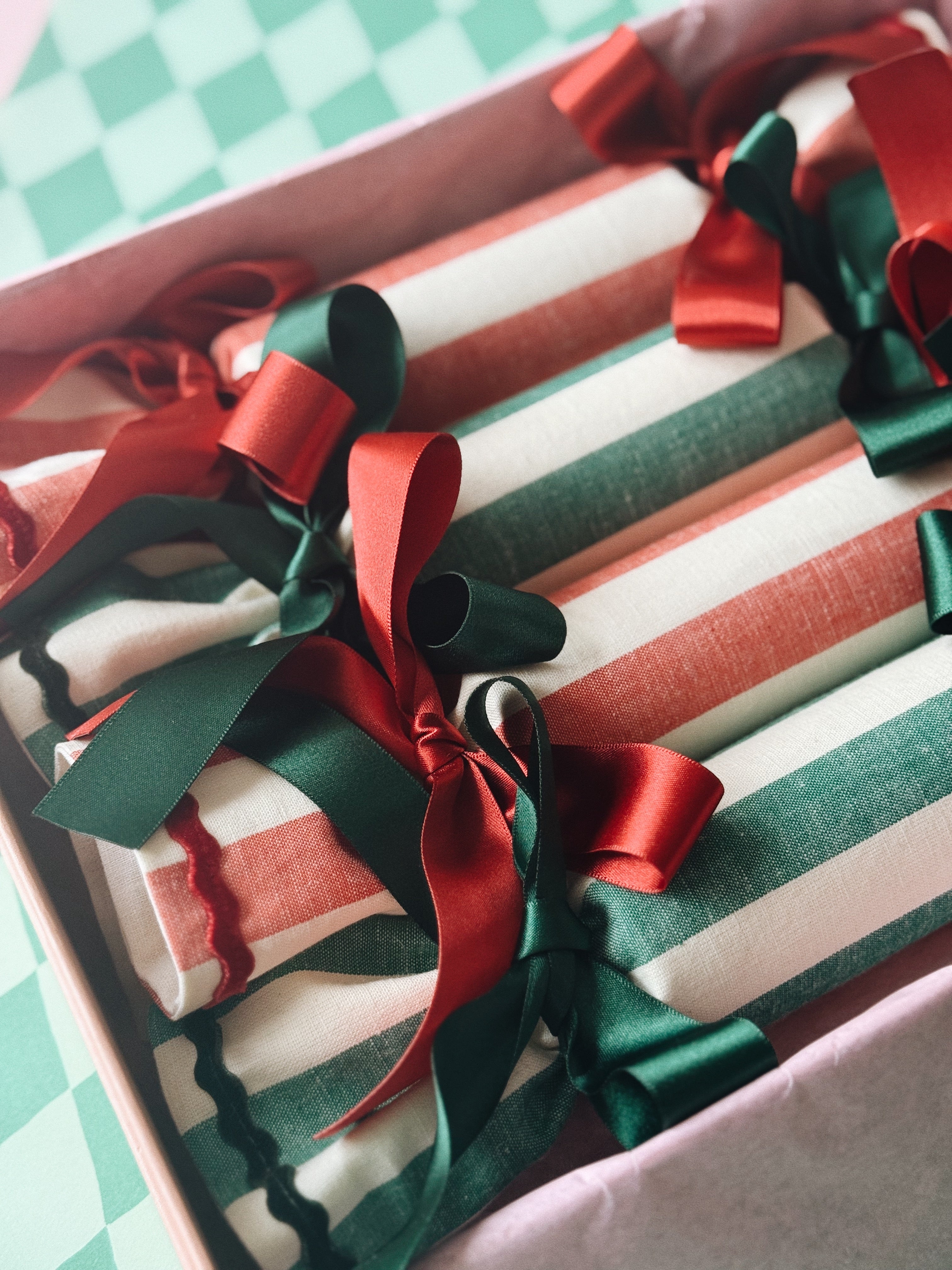 *New* Elf Stripes Green